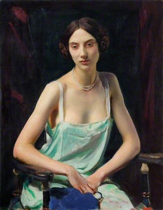 A Woman  1932  by  George  Spencer  Watson  1869-1934  Royal  Academy  of  Arts  London